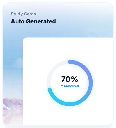 Generate flashcards from any text