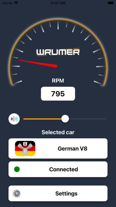 WrumerのOBD2連動画面